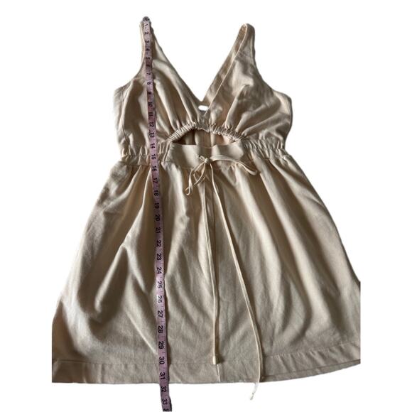 Alice McCall Nude Sport Cutout Cotton Mini Dress Women’s M - Picture 11 of 11